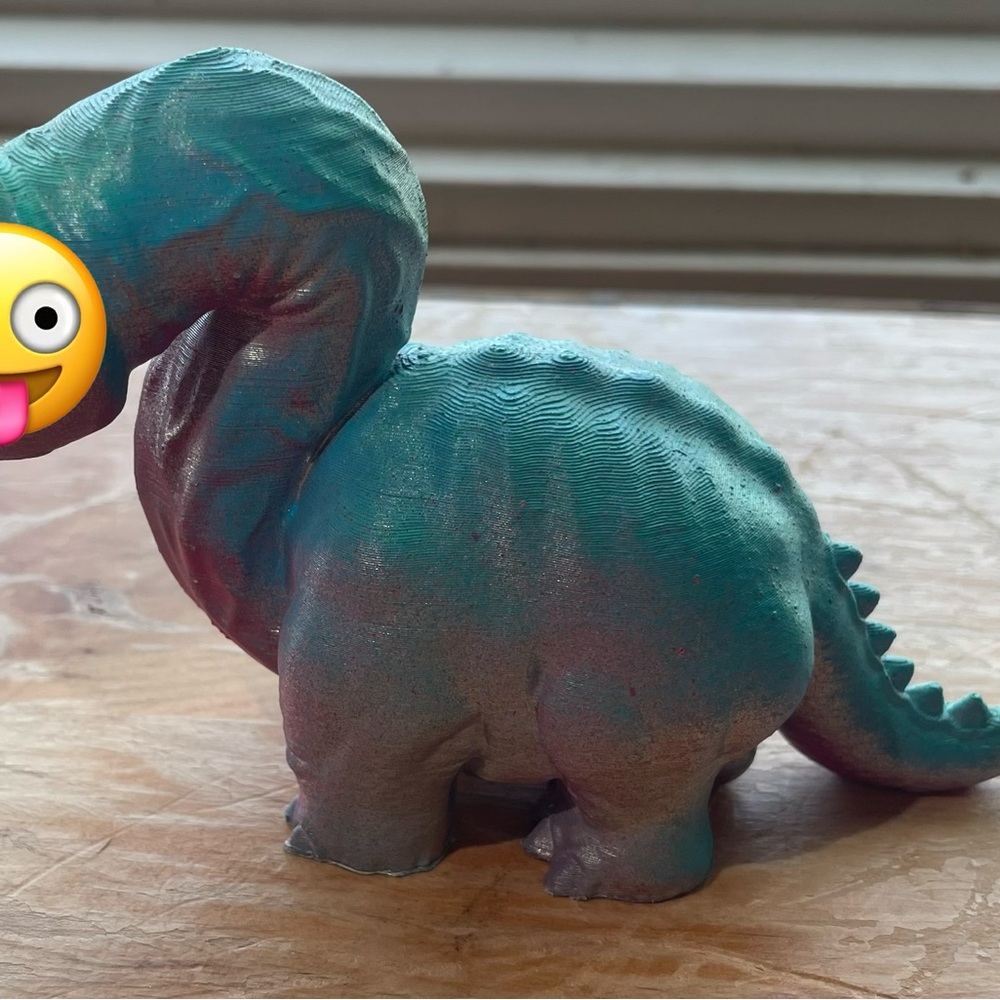 Colorful Dinosaur Figurine